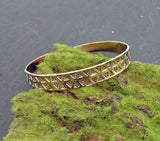 Wikinger Armreif „Gotland“ aus Bronze – Handgefertigte Replik eines historischen Fundstücks