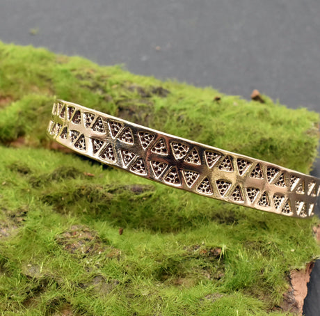 Wikinger Armreif „Gotland“ aus Bronze – Handgefertigte Replik eines historischen Fundstücks