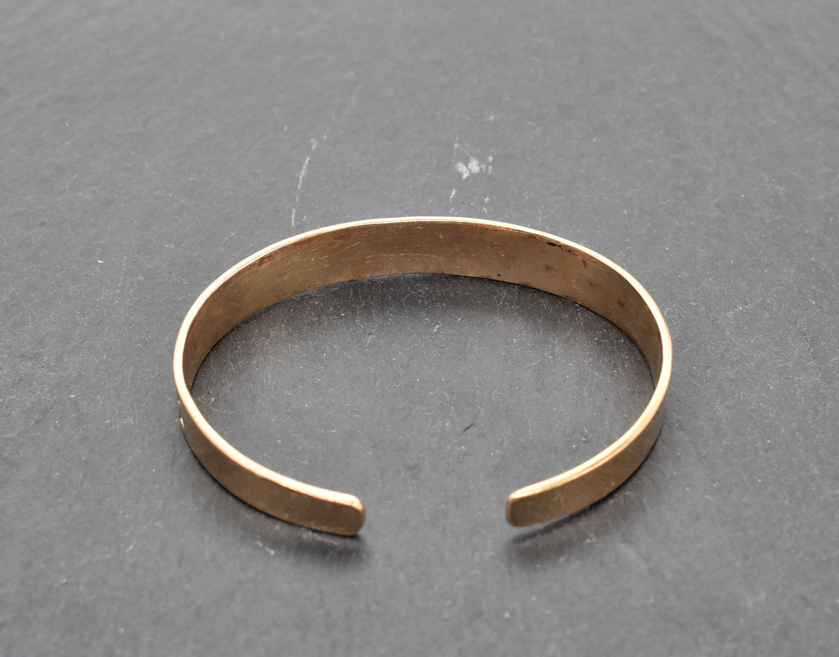 Innenseite des Wikinger Armreif „Gotland“ aus Bronze – Handgefertigte Replik eines historischen Fundstücks