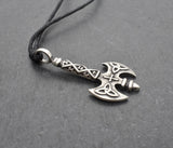 Wikinger Doppelaxt Kette – Schmuck für Schutz & Stärke | Mittelalterlicher Talisman