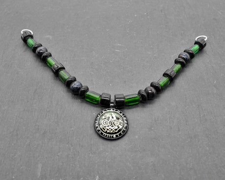 Wikinger Fibelkette "Odin auf Sleipnir"