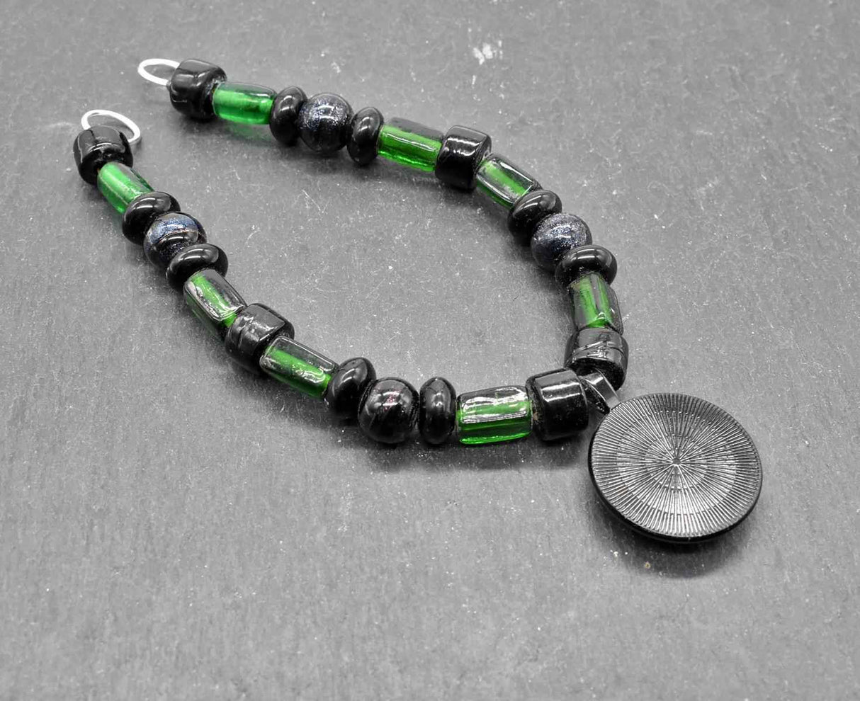 Wikinger Fibelkette "Odin auf Sleipnir"