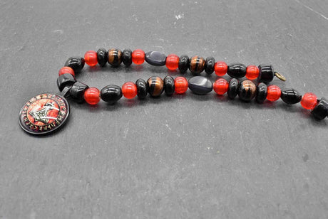 Wikinger Fibelkette "Runen Mjölnir"