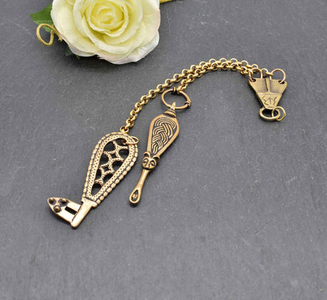 Wikinger Hygiene-Set Birka | Ohrlöffel & Schlüssel