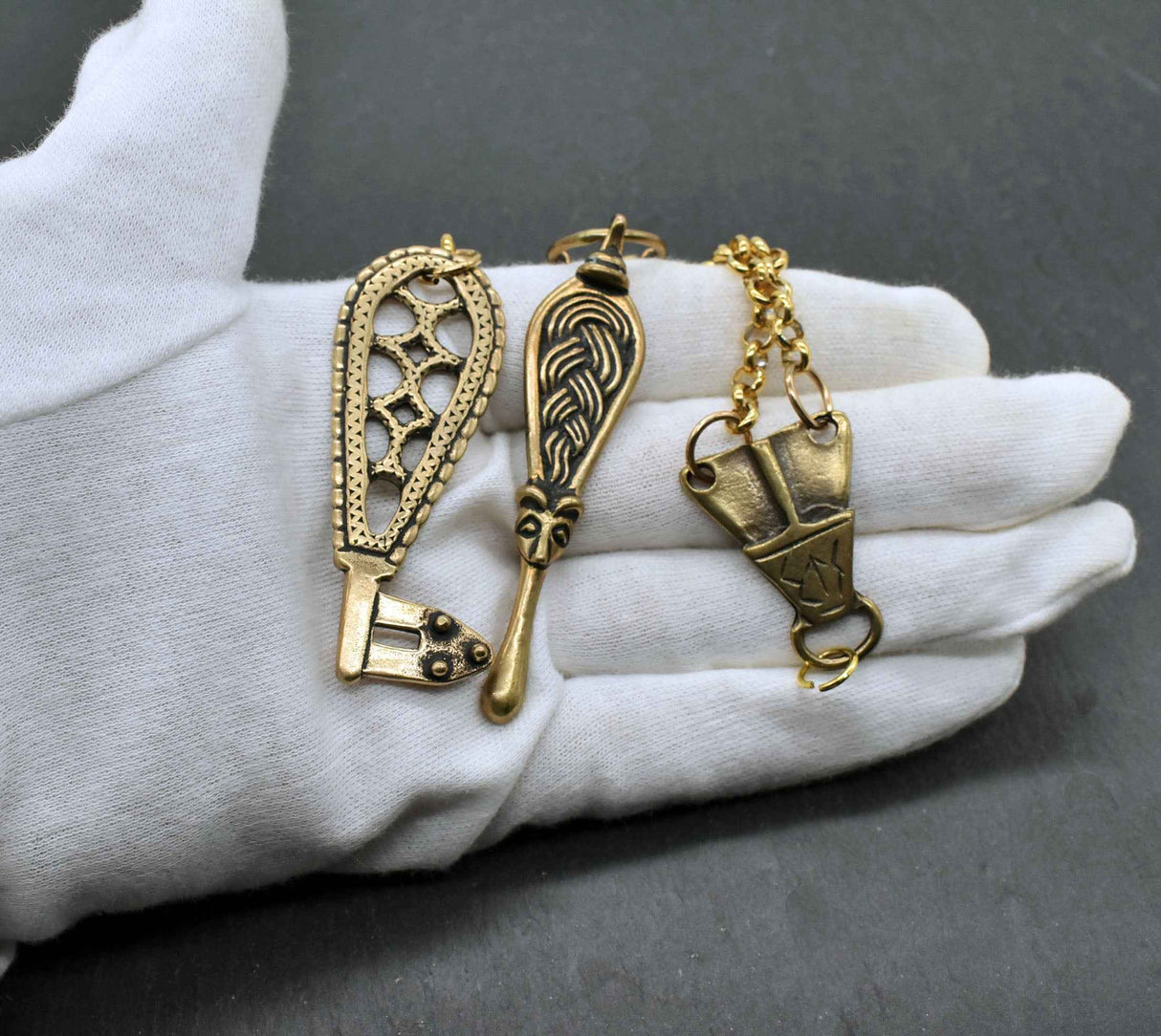 Wikinger Hygiene-Set Birka | Ohrlöffel & Schlüssel