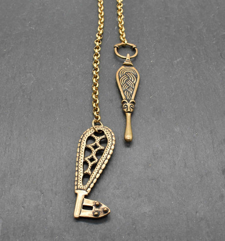 Wikinger Hygiene-Set Birka | Ohrlöffel & Schlüssel