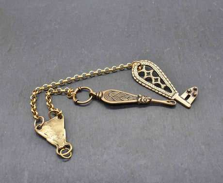 Wikinger Hygiene-Set Birka | Ohrlöffel & Schlüssel