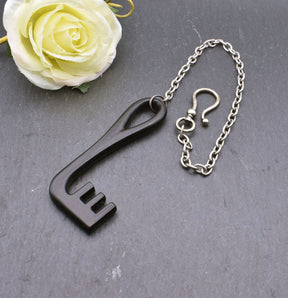 Wikinger-Schlüssel Gotland aus Eisen mit Kette und Haken