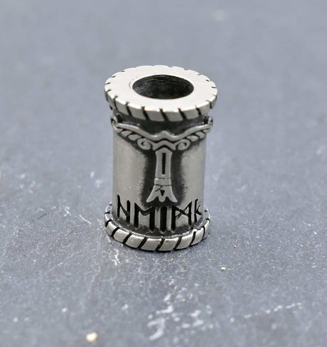 Bartperle irminsul - bronze oder zinn - haarperle