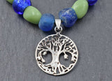 Rückseite Yggdrasil Glasperlenkette 