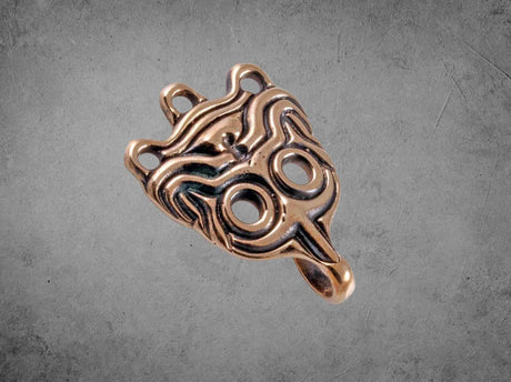 Der wadenwickelhaken aus birka – ein echter hingucker! - bronze