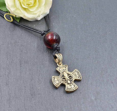 Fleur-de-lis-kette - halskette