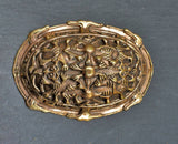 Massive Wikinger Schildkrötfibeln - Borre-Stil ca. 9. - 10. Jh. aus Bronze