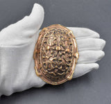 Massive Wikinger Schildkrötfibeln - Borre-Stil ca. 9. - 10. Jh. aus Bronze