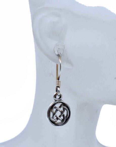 Keltische knoten ohrringe - 925er silber