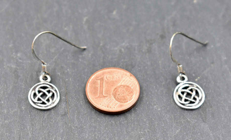 Keltische knoten ohrringe - 925er silber