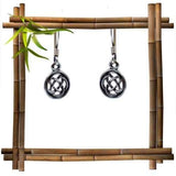 Keltische knoten ohrringe - 925er silber