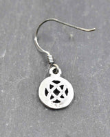 Keltische knoten ohrringe - 925er silber