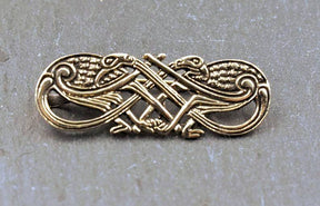 Vogelbrosche im Urnes Stil aus Bronze