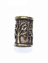 Bartperle mit Yggdrasil aus Bronze - Belanas Schatzkiste