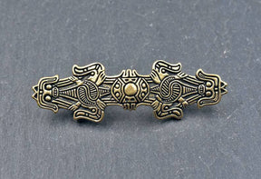 Birka Gleicharmfibel aus Bronze