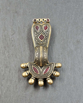 Fränkische Bügelfibel aus Bronze- 6. - 7. Jh.