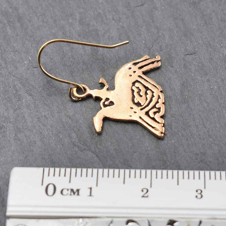 Sleipnir-ohrringe aus bronze - ohrringe