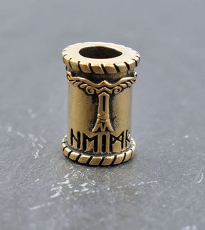 Bartperle Irminsul - Bronze oder Zinn - Belanas Schatzkiste